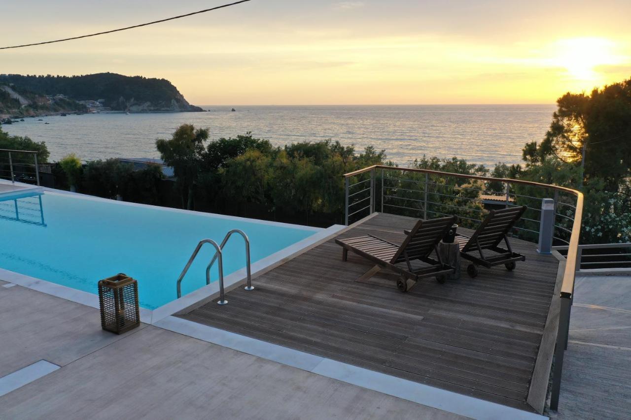 Capro - Milos Bay Villas Áyios Nikítas Exteriér fotografie