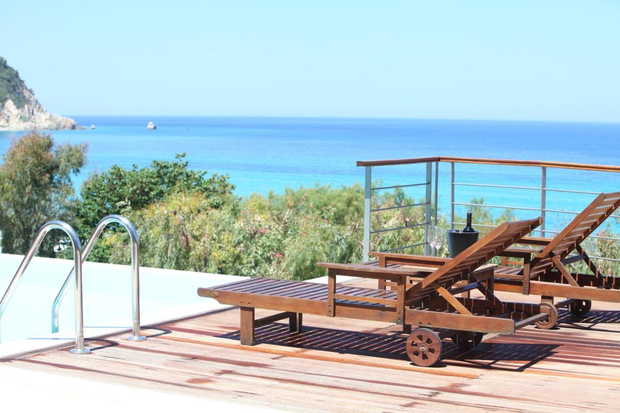 Capro - Milos Bay Villas Áyios Nikítas Exteriér fotografie